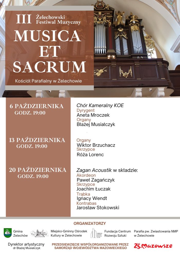 Miniaturka artykułu III Żelechowski Festiwal Muzyczny „Musica et Sacrum”