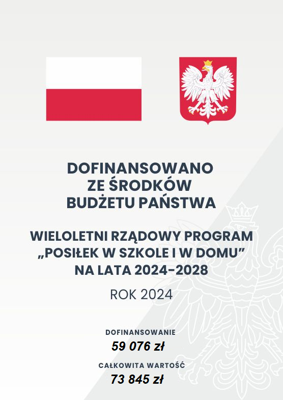 Miniaturka artykułu Wieloletni rządowy program „Posiłek w szkole i w domu” na lata 2024-2028