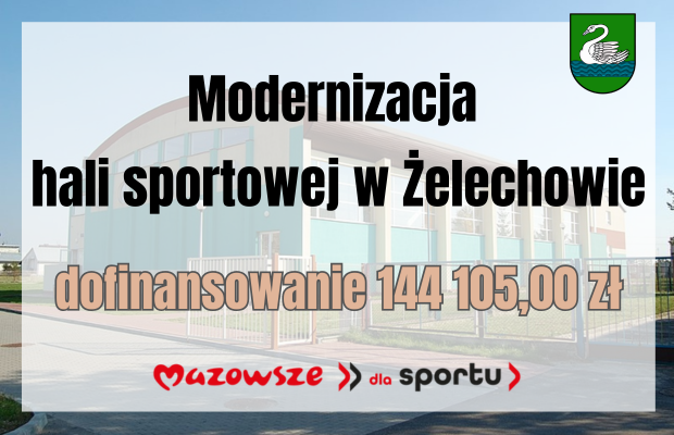 Miniaturka artykułu Modernizacja hali Sportowej w Żelechowie