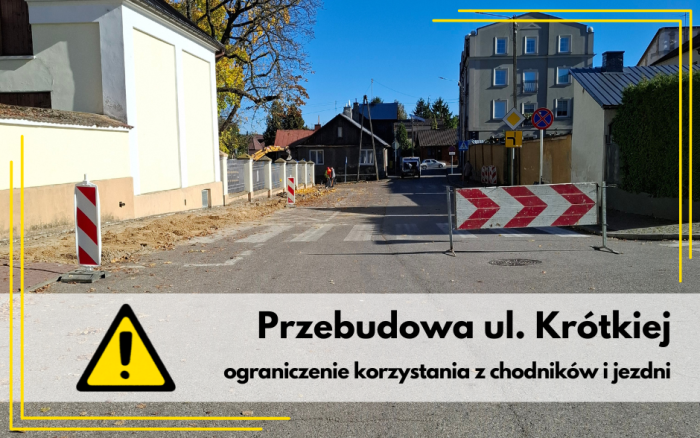 Miniaturka artykułu Ograniczenia na ul. Krótkiej