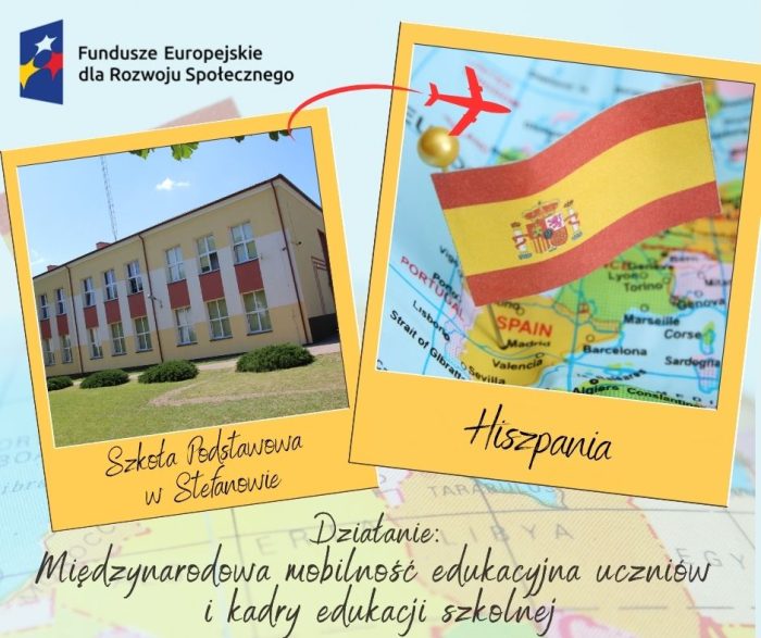 Miniaturka artykułu Uczniowie ze Szkoły Podstawowej w Stefanowie wyruszą do Hiszpanii w ramach projektu FERS!