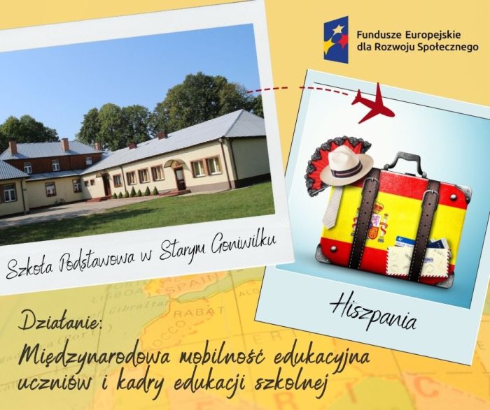 Miniaturka artykułu Szkoła w Starym Goniwilku podpisała umowę na wyjazd do Hiszpanii