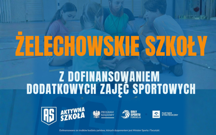 Miniaturka artykułu Ministerstwo Sportu i Turystyki wspiera zajęcia sportowe w żelechowskich szkołach!
