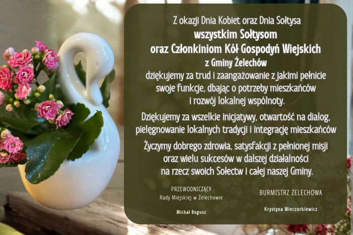 Miniaturka artykułu Gminny Dzień Kobiet i Dzień Sołtysa 2026