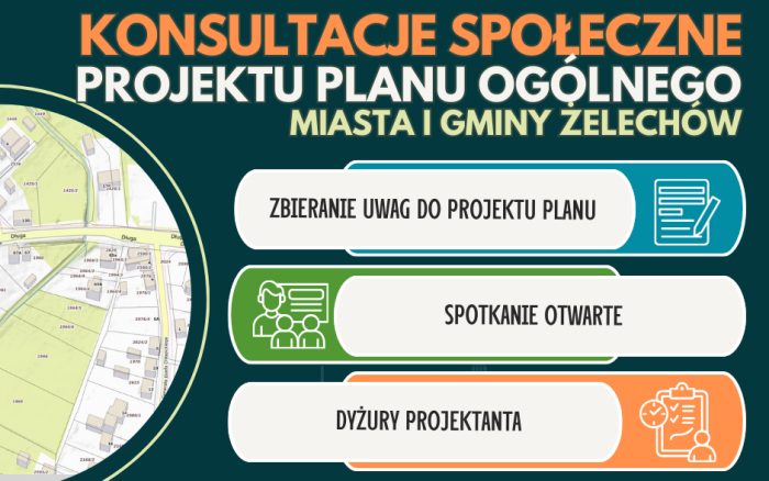 Miniaturka artykułu Konsultacje społeczne projektu planu ogólnego miasta i gminy Żelechów