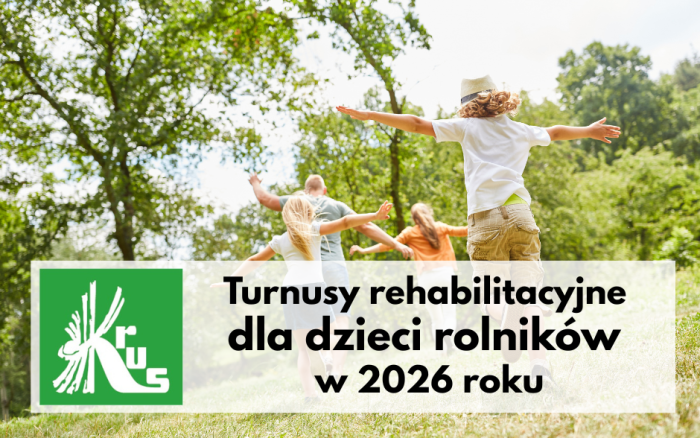 Miniaturka artykułu Bezpłatne turnusy rehabilitacyjne dla dzieci rolników w 2026 roku