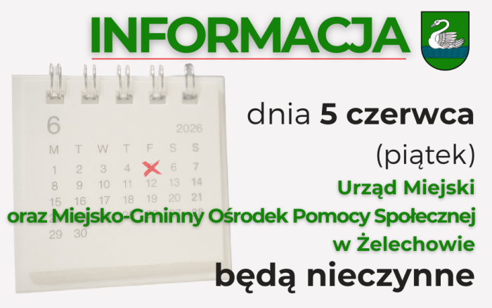 Miniaturka artykułu Informacja o dniu wolnym od pracy