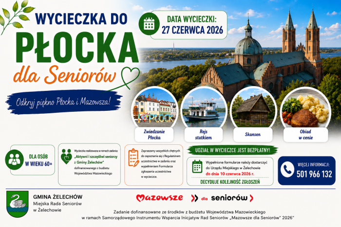Miniaturka artykułu Wycieczka do Płocka dla Seniorów