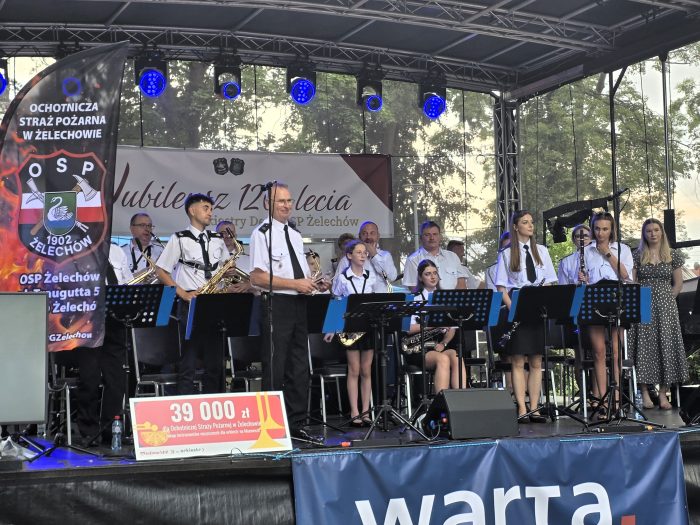 Miniaturka artykułu 120-lecie Orkiestry Dętej OSP w Żelechowie – muzyczne święto w żelechowskim Parku Miejskim