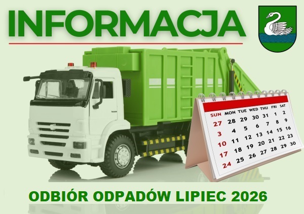 Miniaturka artykułu Harmonogram odbioru odpadów komunalnych – lipiec 2026