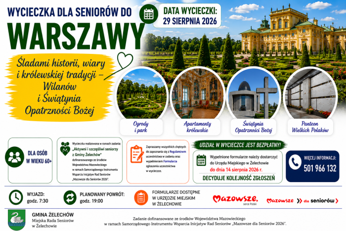 Miniaturka artykułu Śladami historii, wiary i królewskiej tradycji – wycieczka dla seniorów