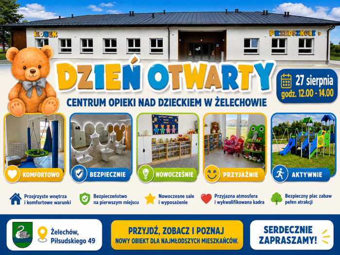 Miniaturka artykułu Dzień Otwarty nowego Centrum Opieki nad Dzieckiem w Żelechowie