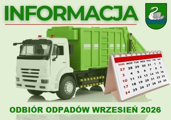 Miniaturka artykułu Harmonogram odbioru odpadów komunalnych – wrzesień 2026