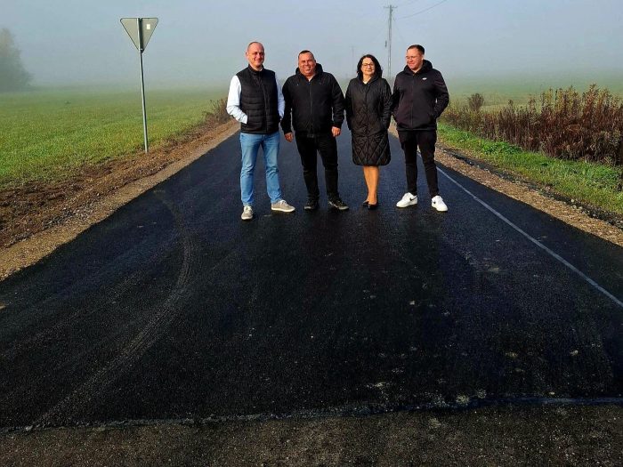 Miniaturka artykułu Zakończono przebudowę drogi gminnej w Starym Goniwilku